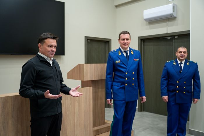 Андрей Воробьев открыл новое здание Солнечногорской городской прокуратуры