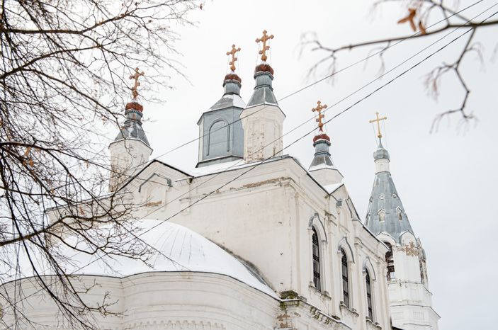 Иоанно-Предтеченский храм в селе Раменье