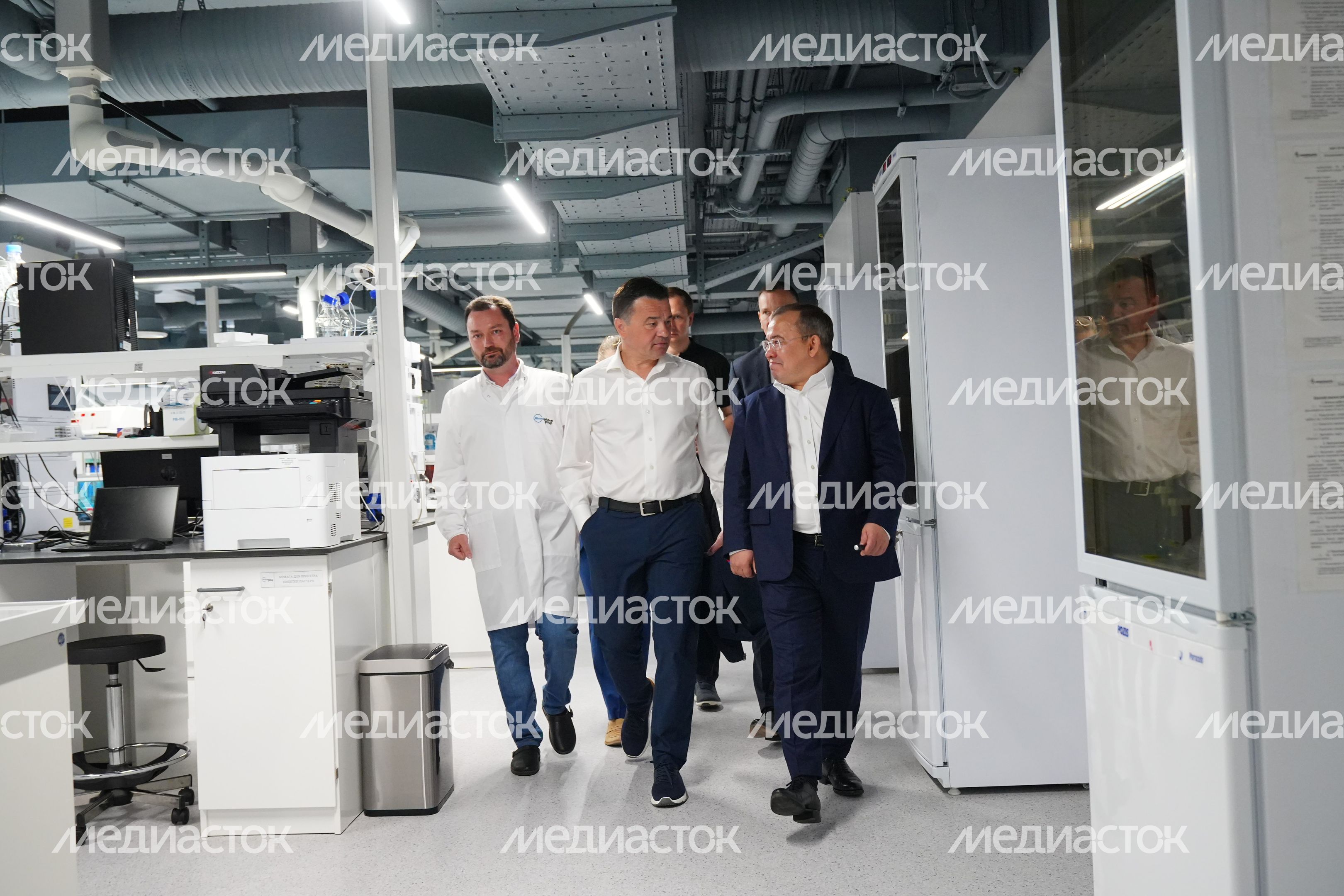 Губернатору представили проект развития R&D-Центра фармкомпании «Биннофарм Групп» в Красногорске