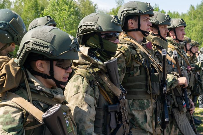 Военно-техническая игра "Арт-дуэль-2024" на аэродроме Волосово
