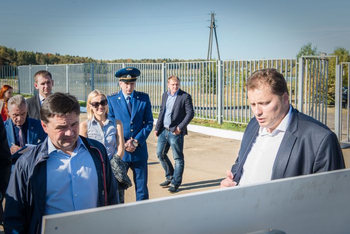 А. Воробьев посетил с рабочим визитом Истринский район