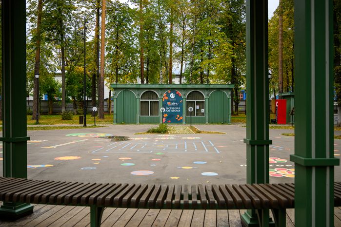 Раменский городской парк культуры и отдыха. Осень