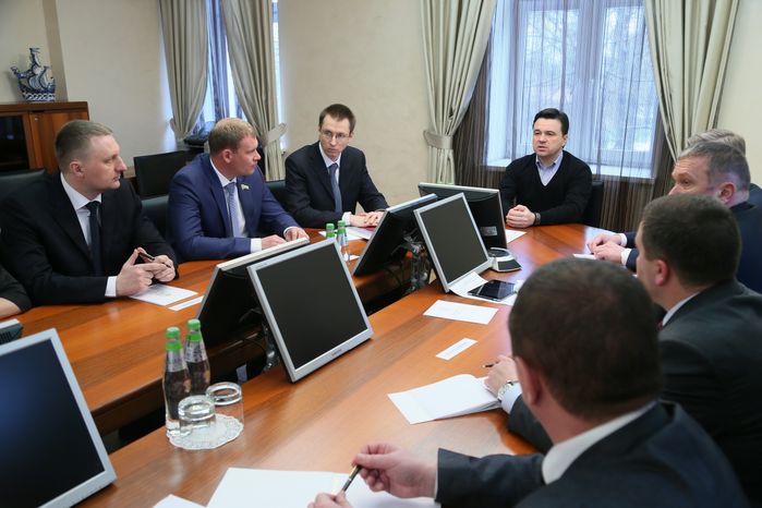 А. Воробьев посетил с рабочим визитом Ленинский район