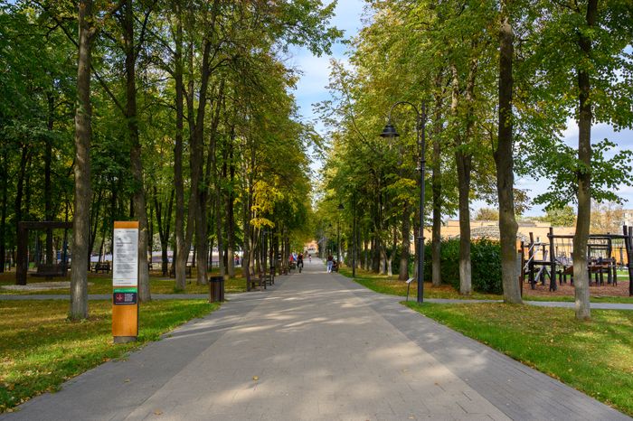 Центральный парк культуры и отдыха в Зарайске