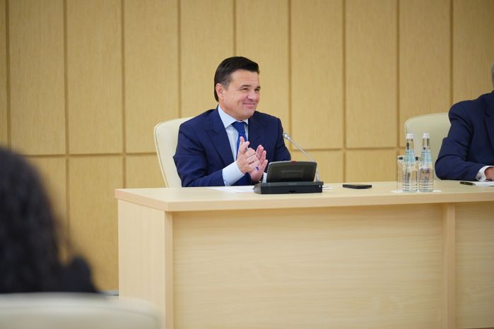 Андрей Воробьев поздравил новый состав Общественной палаты Московской области с началом работы