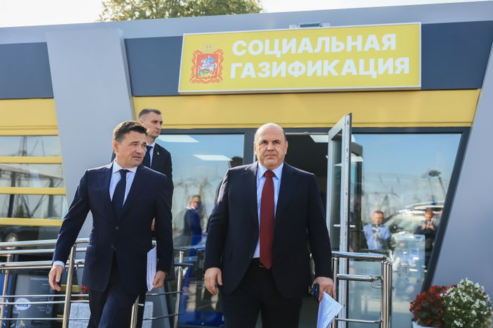 Встреча Губернатора Андрея Воробьева и Председателя Правительства РФ Михаила Мишустина