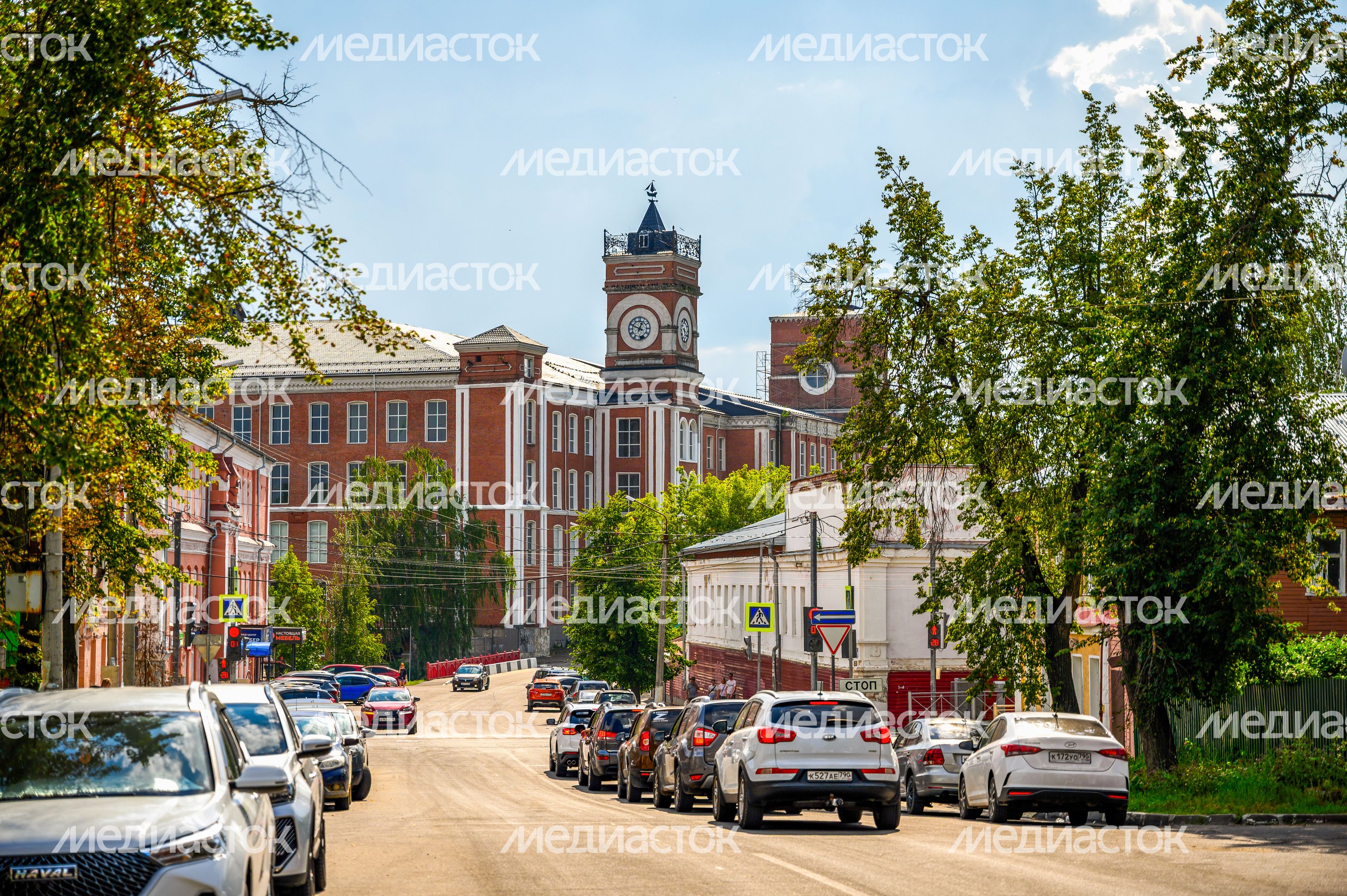 Прядильно-ткацкая фабрика братьев Хлудовых в Егорьевске Прядильно-ткацкая фабрика братьев Хлудовых в Егорьевске