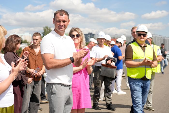 Открытие предпоследнего участка Южно-Лыткаринской автодороги