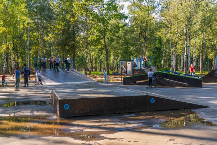 Центральный парк культуры и отдыха  в Лобне