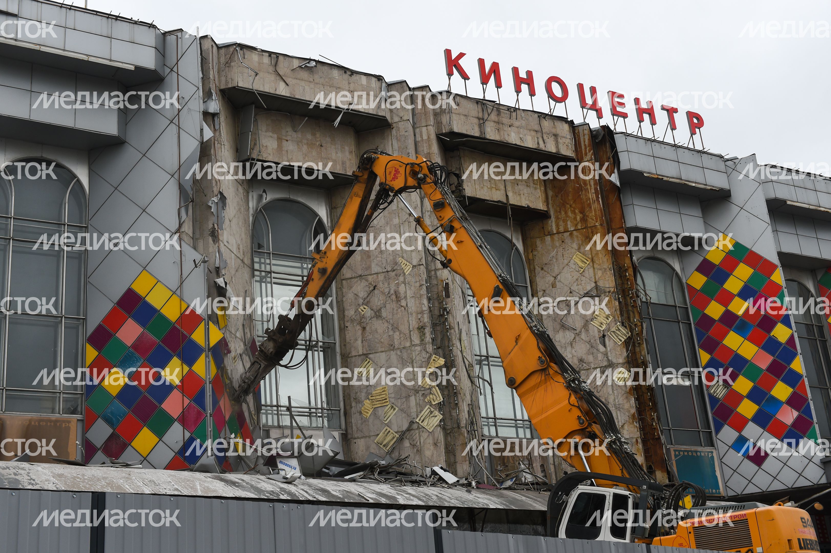 Снос кинотеатра «Соловей» в Москве