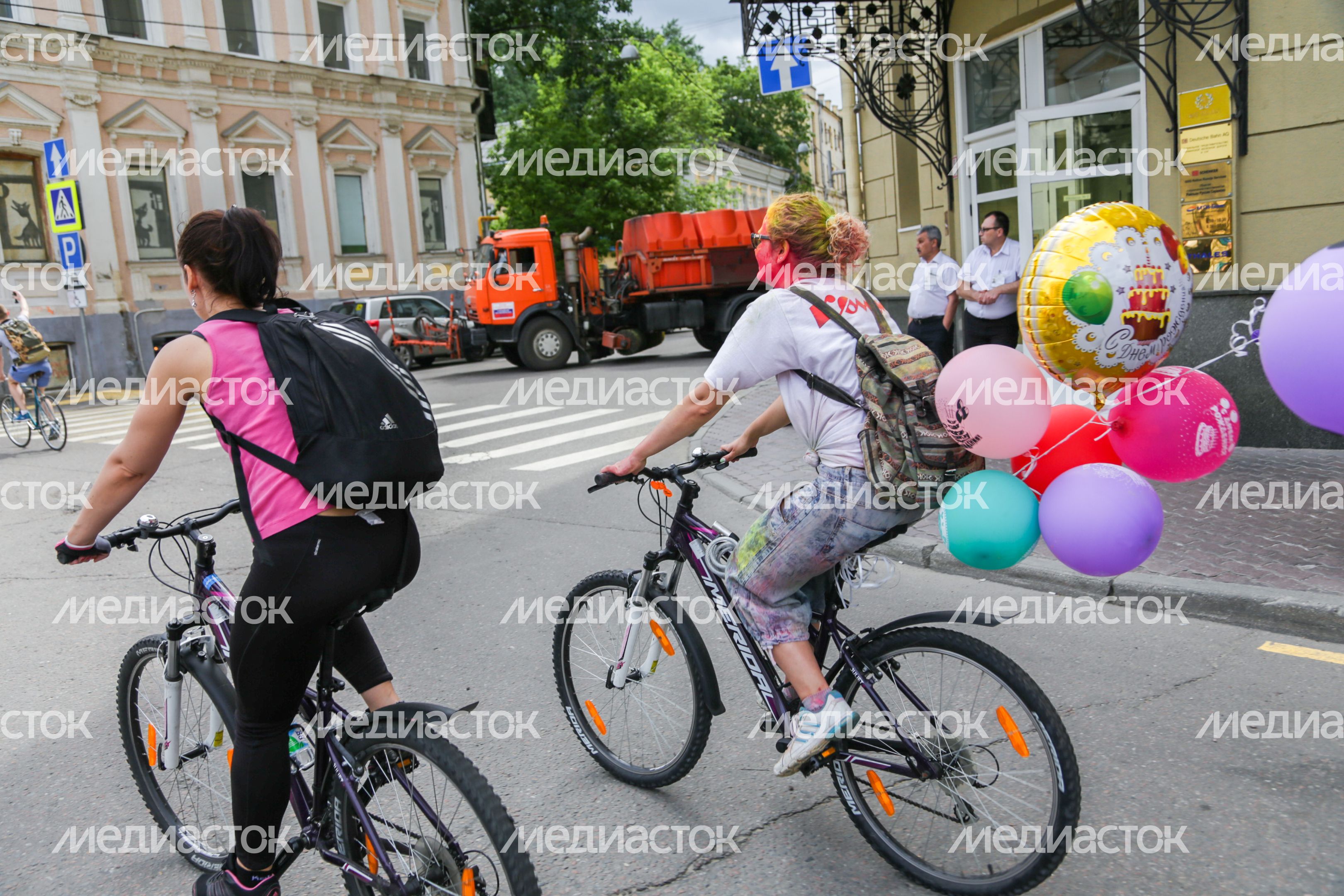 Велопарад в Москве