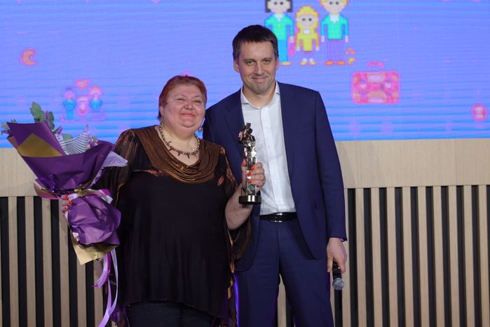 Зампред правительства Московской области Вячеслав Духин на премии "Золотой пиксель"