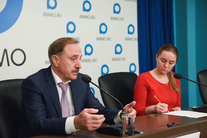 Пресс-конференция, посвященная реализации в городском округе Люберцы программы по благоустройству парковых и лесопарковых зон
