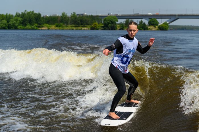 Чемпионат Московской области по серфингу на Пироговском водохранилище в Долгопрудном