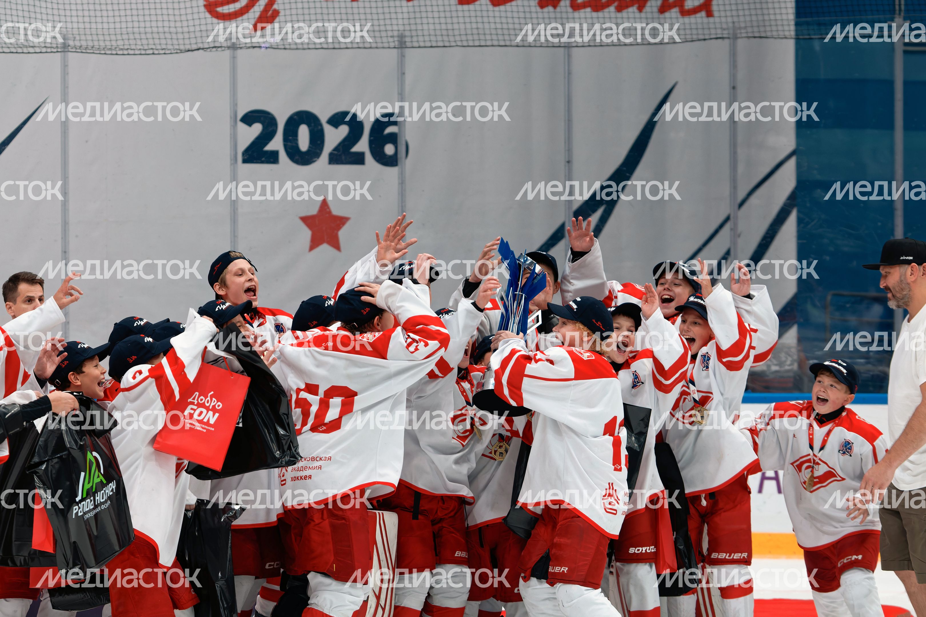 Победитель Кубка Александра Овечкина по хоккею «ОВИCUP-2026» – команда московского «Спартака»