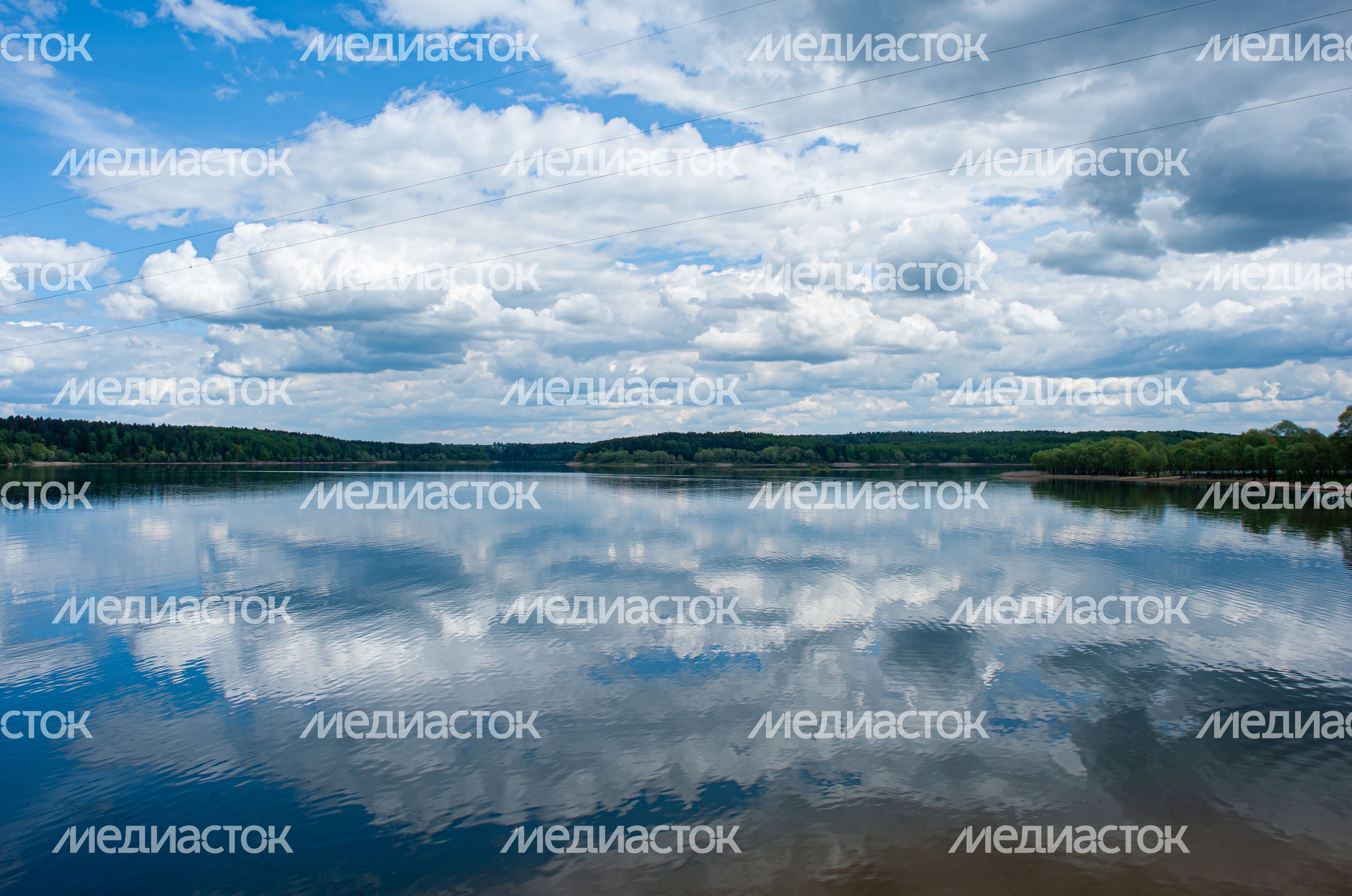 Весенние виды города Руза