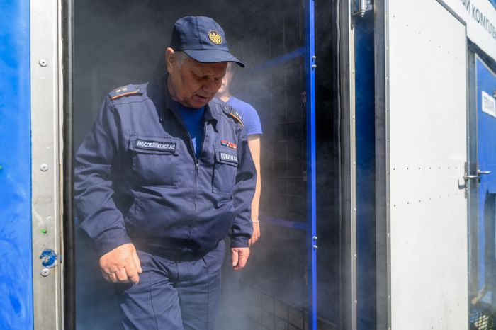 Соревнования спасателей в Ногинске Богородского округа