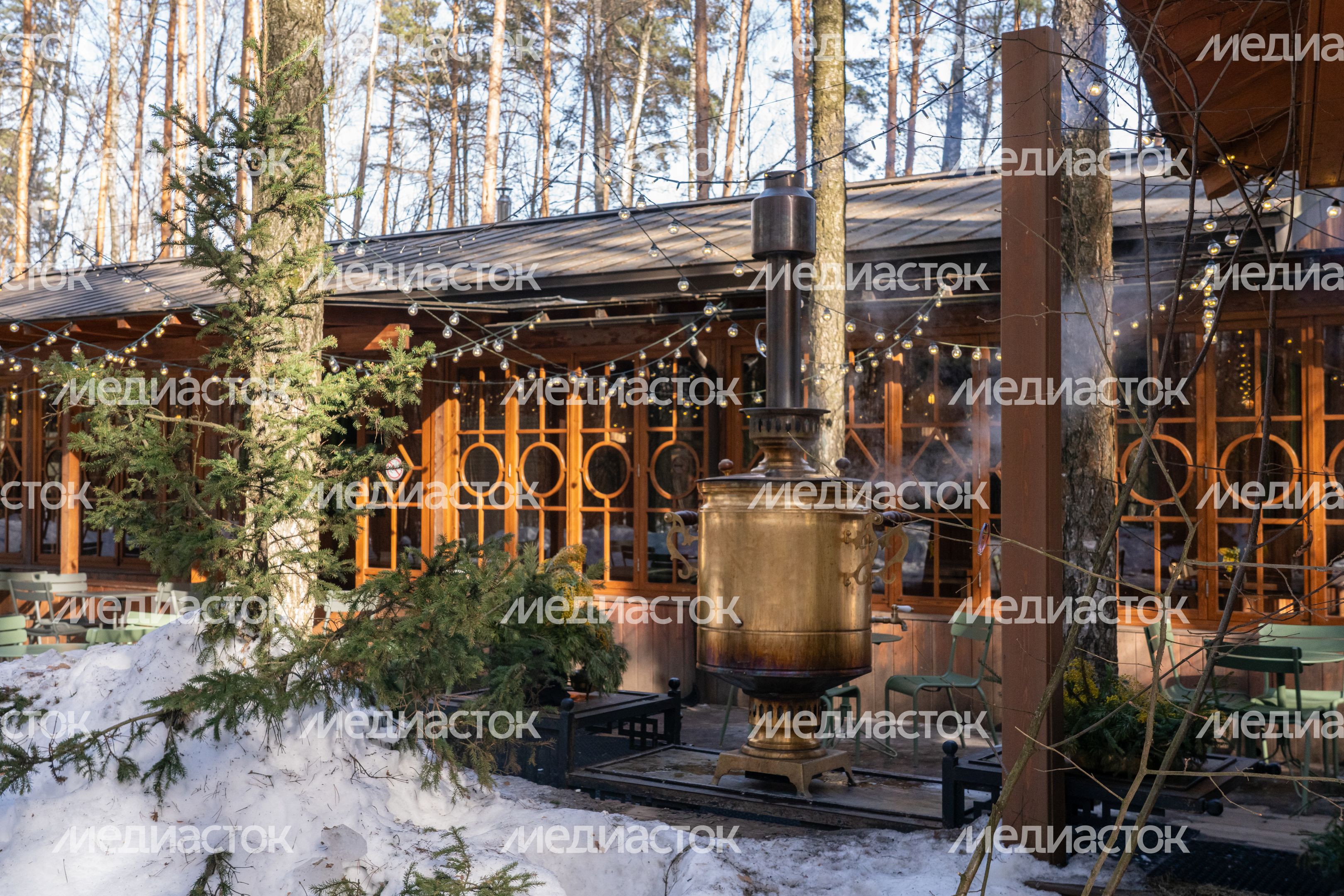 Мещерский парк в Одинцово зимой