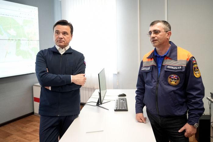 Андрей Воробьев проверил работу МОС АВС в Орехово-Зуеве