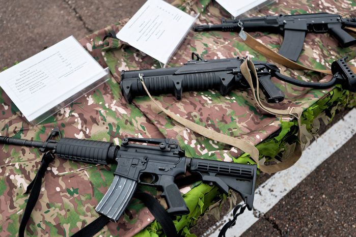 Военно-спортивная игра «Юнавиа» для молодежи в Центре военно-тактических игр парка «Патриот» Одинцовского округа