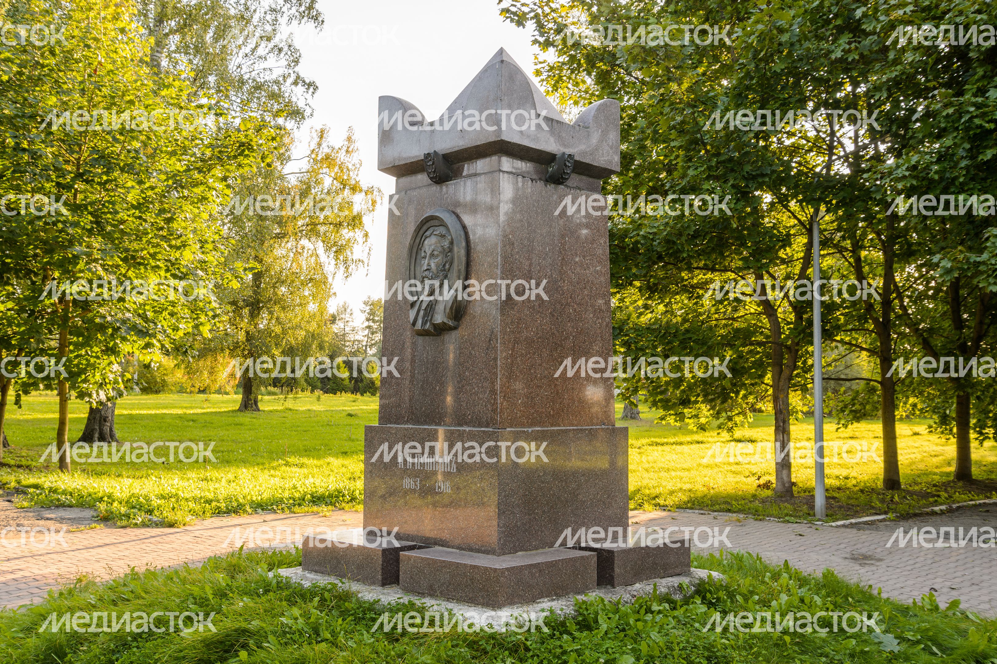 Бронницы. Мемориальный парк А.А. Пушкина