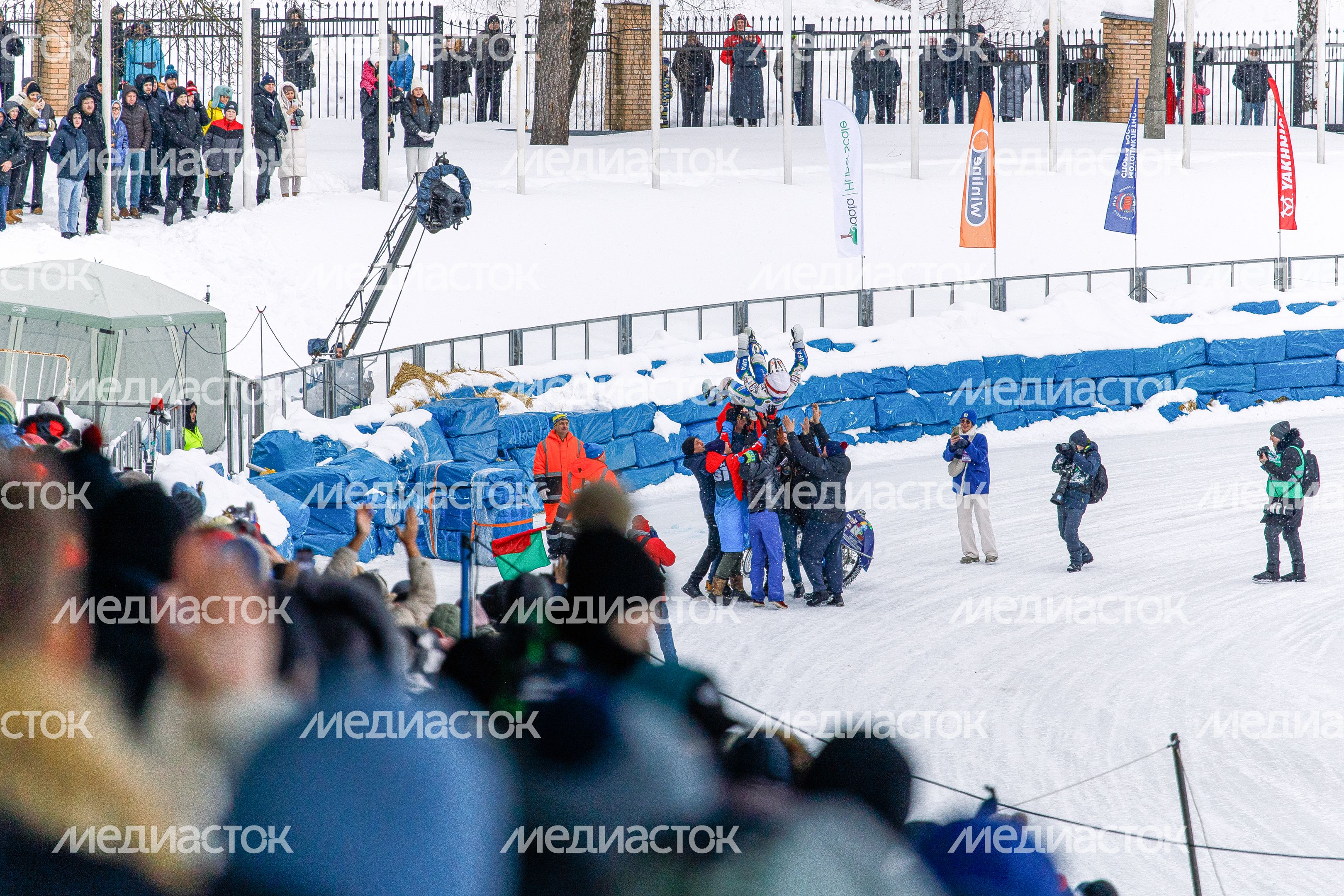 Красногорск. VI этап личного чемпионата России по гонкам на льду