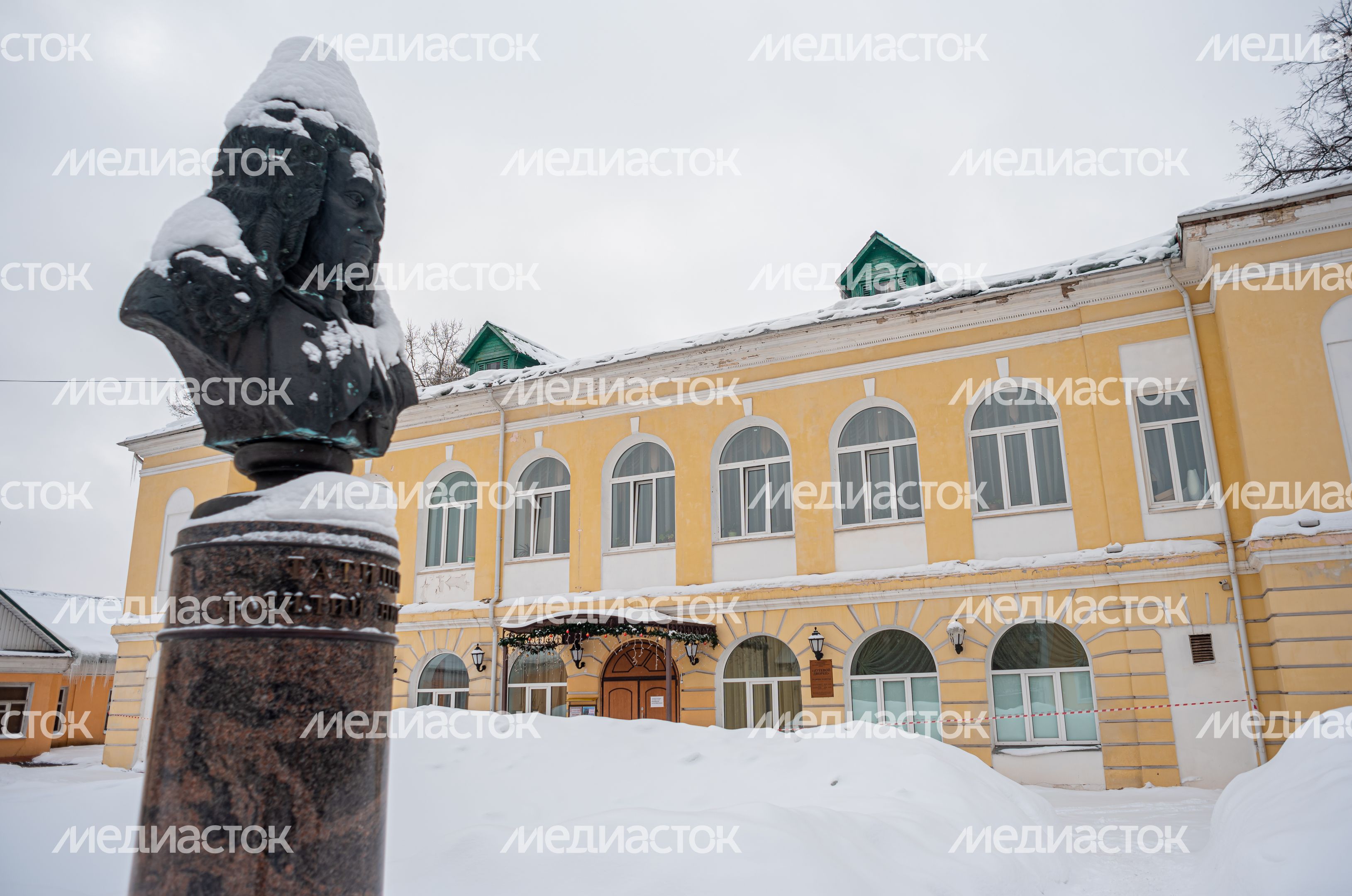 Зимние виды города Солнечногорск