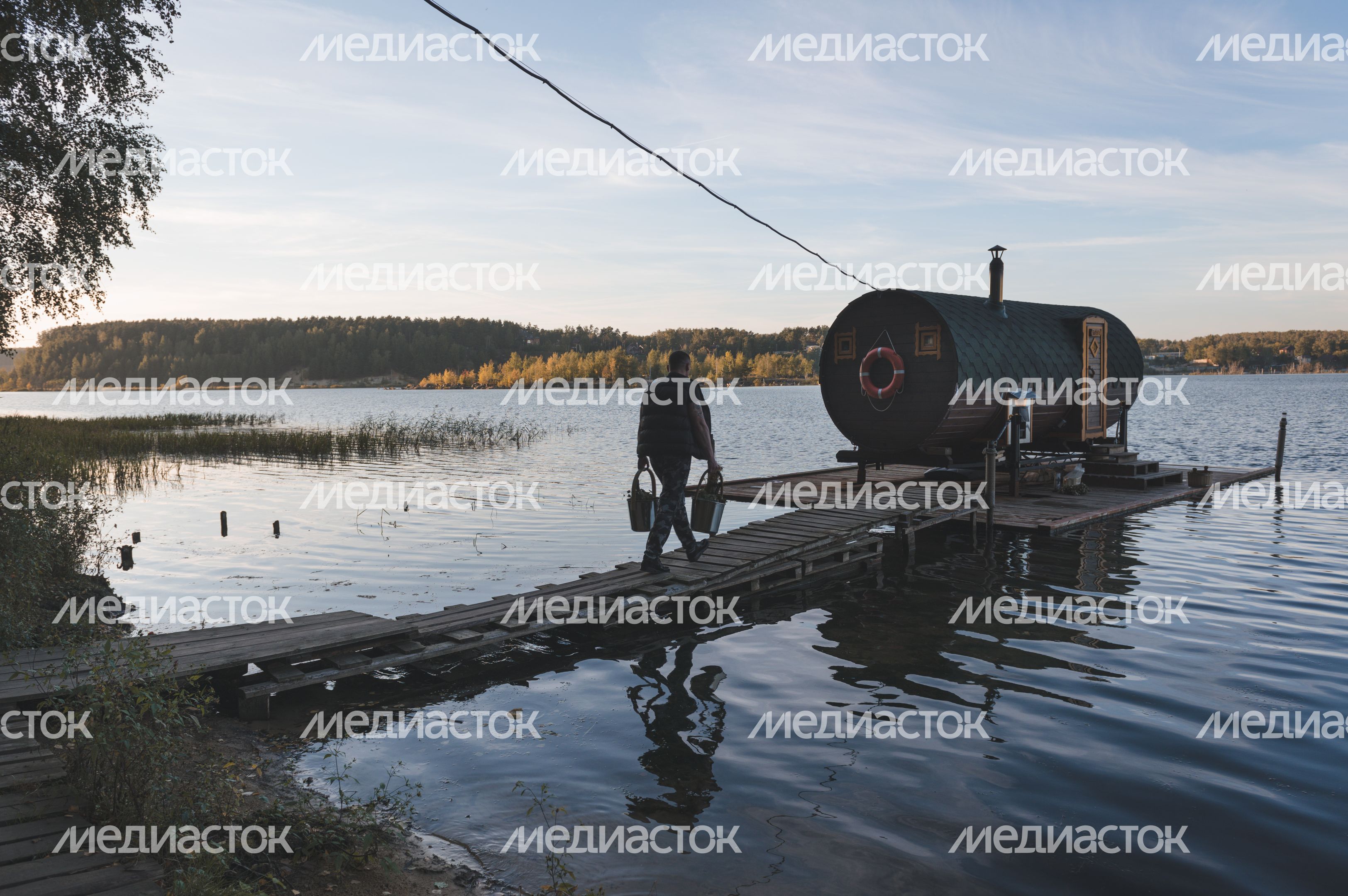 Осенние бани в Подмосковье