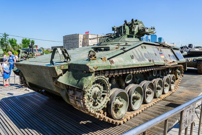Выставка вооружения в Парке Победы, посвященная СВО
