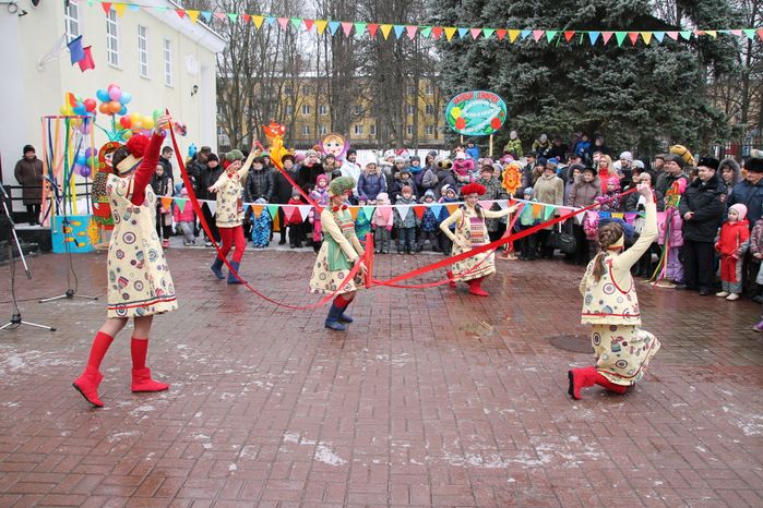 Празднование Масленицы в Красноармейске