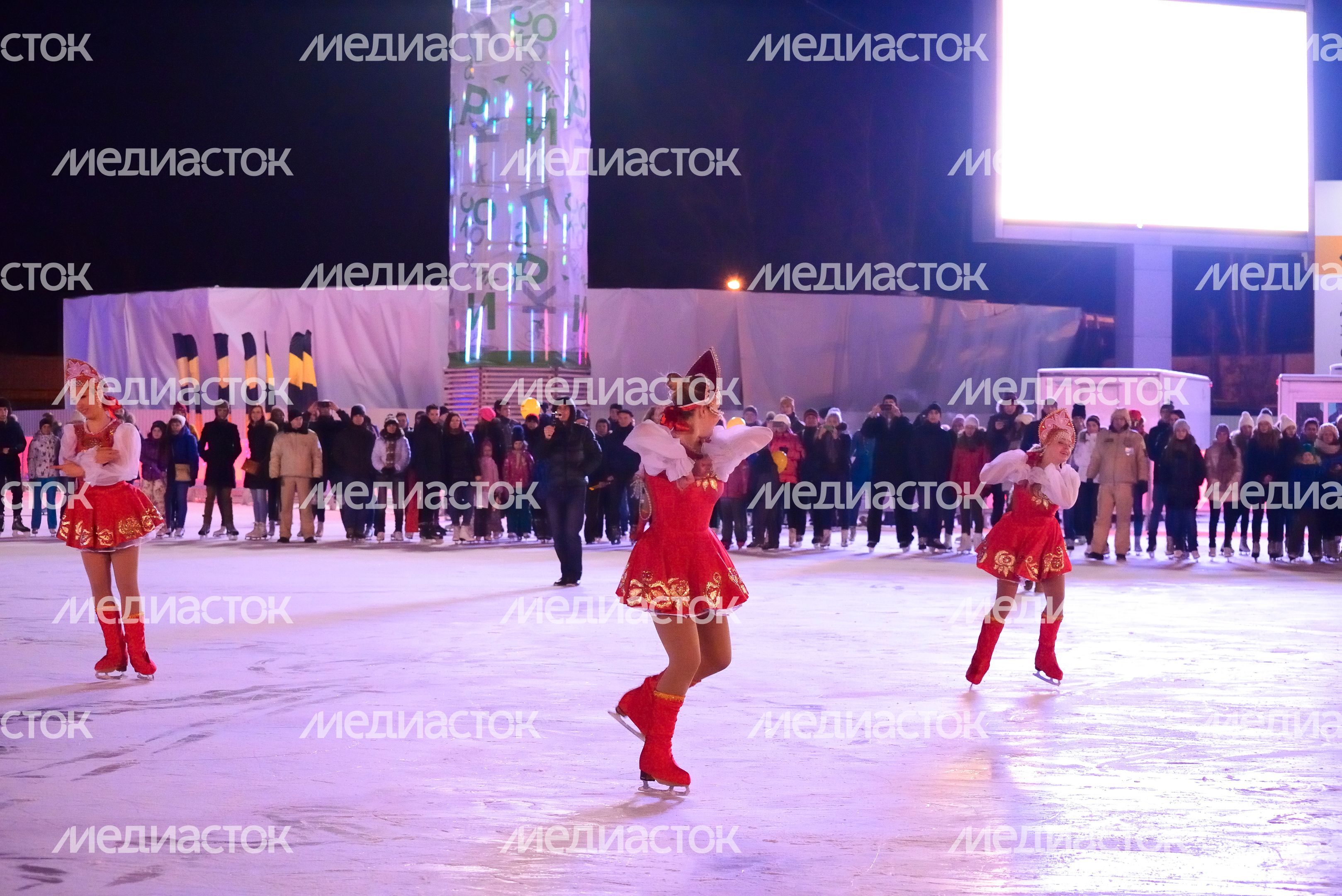 Открытие зимнего сезона в парке Сокольники