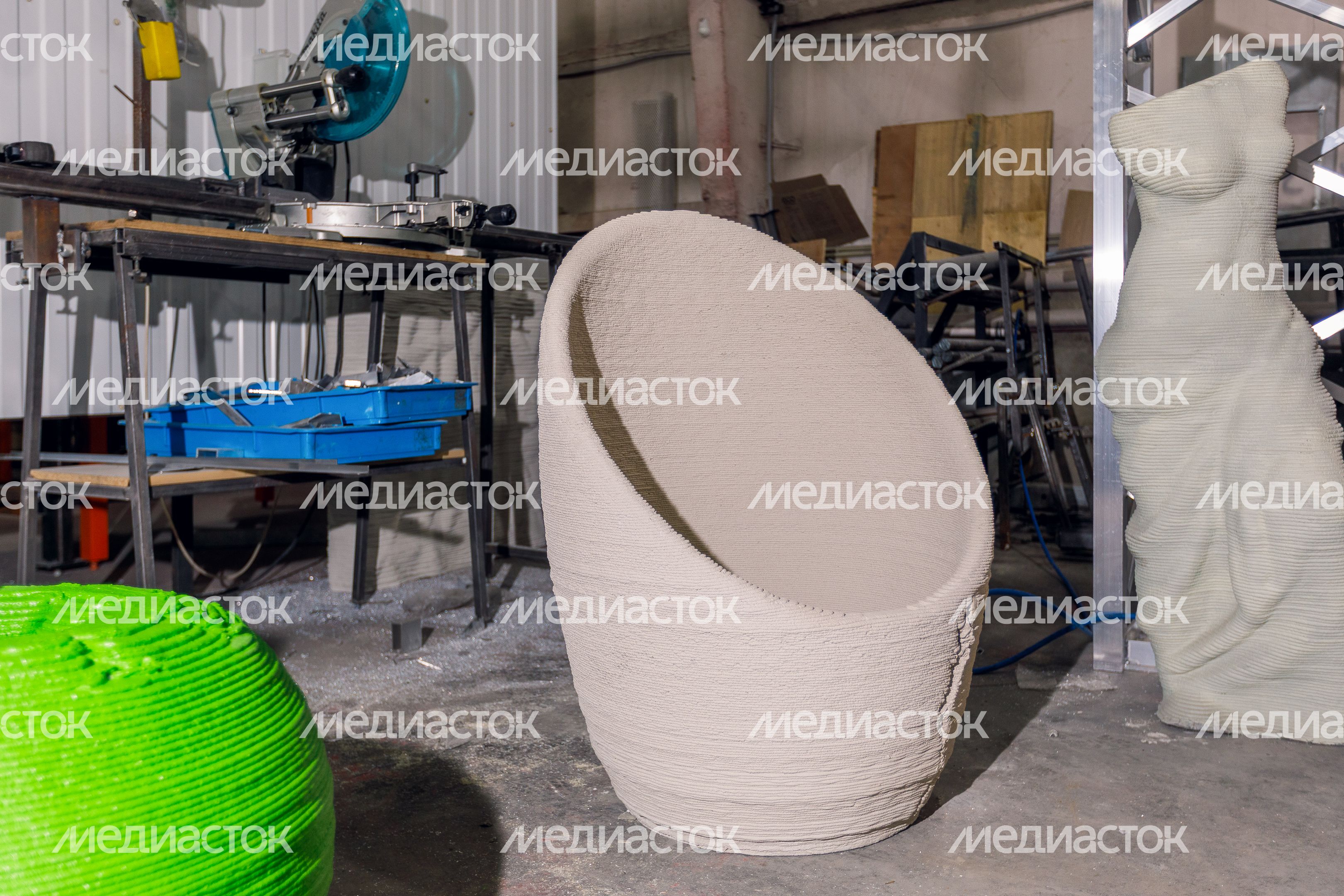 Компания RVS-3D из Солнечногорска печатает архитектурные формы из бетона на 3D-принтере Компания RVS-3D из Солнечногорска печатает архитектурные формы из бетона на 3D-принтере