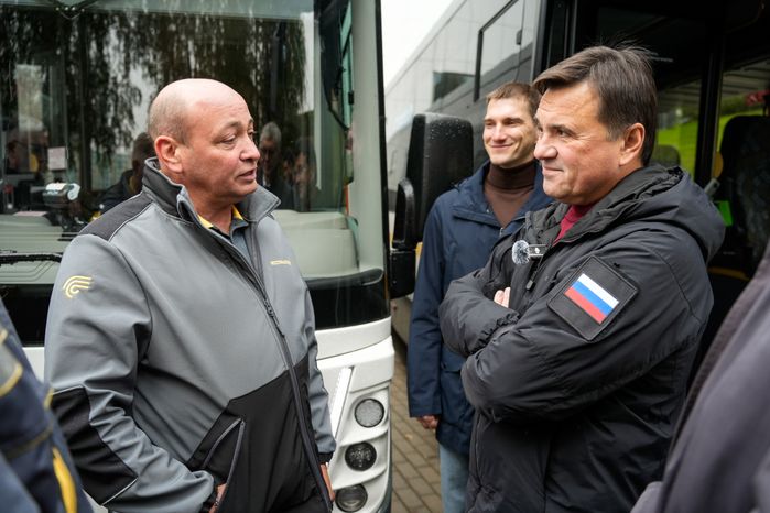 Андрей Воробьев передал партию новых автобусов округам Подмосковья