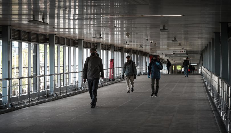 Московский регион во время «масочного режима» в связи с угрозой распространения коронавируса