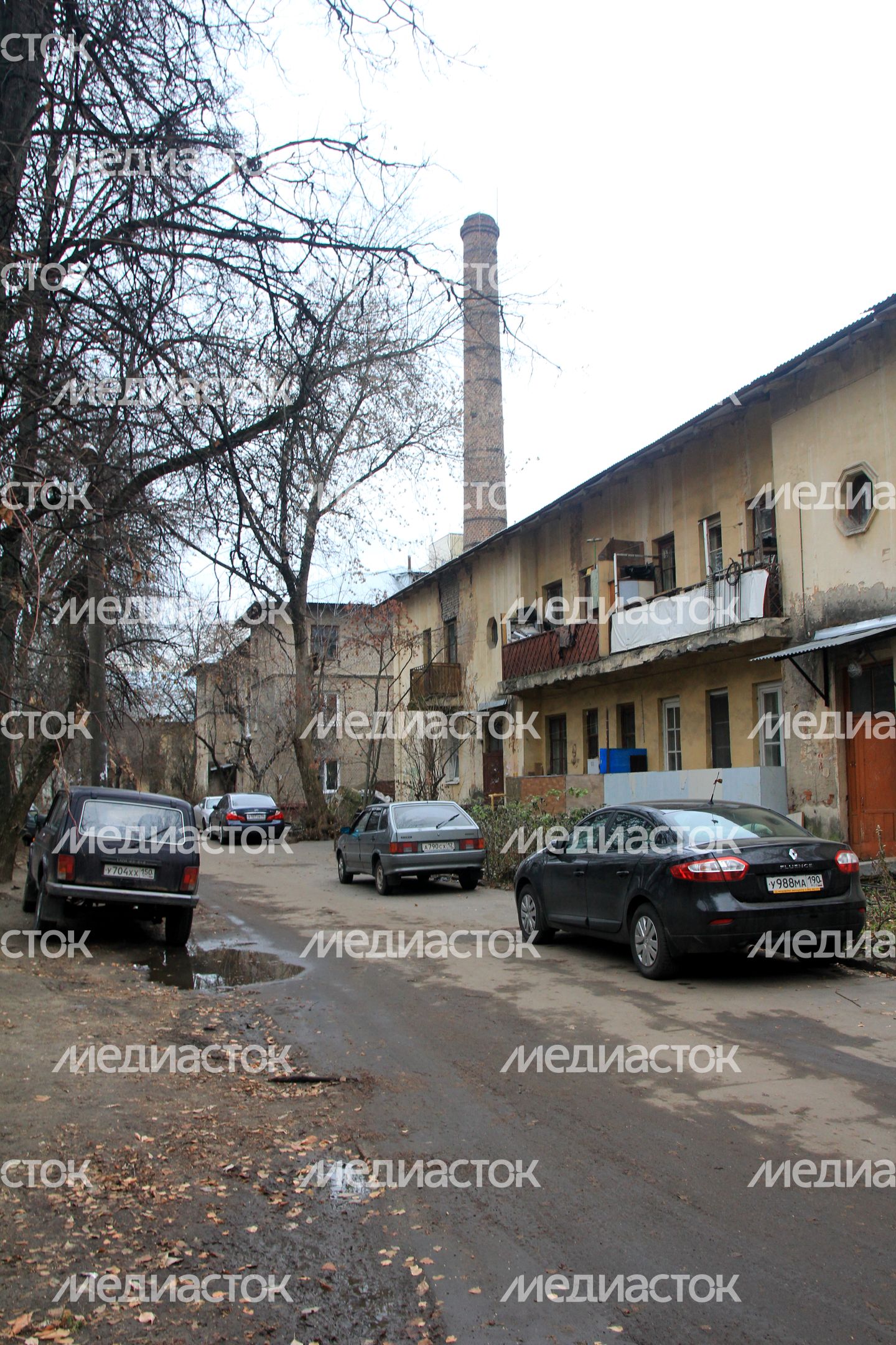 Старые дома в Мытищах