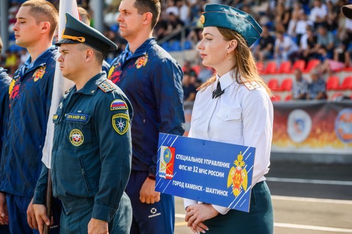 Соревнования по пожарно-спасательному спорту среди специальных управлений МЧС России