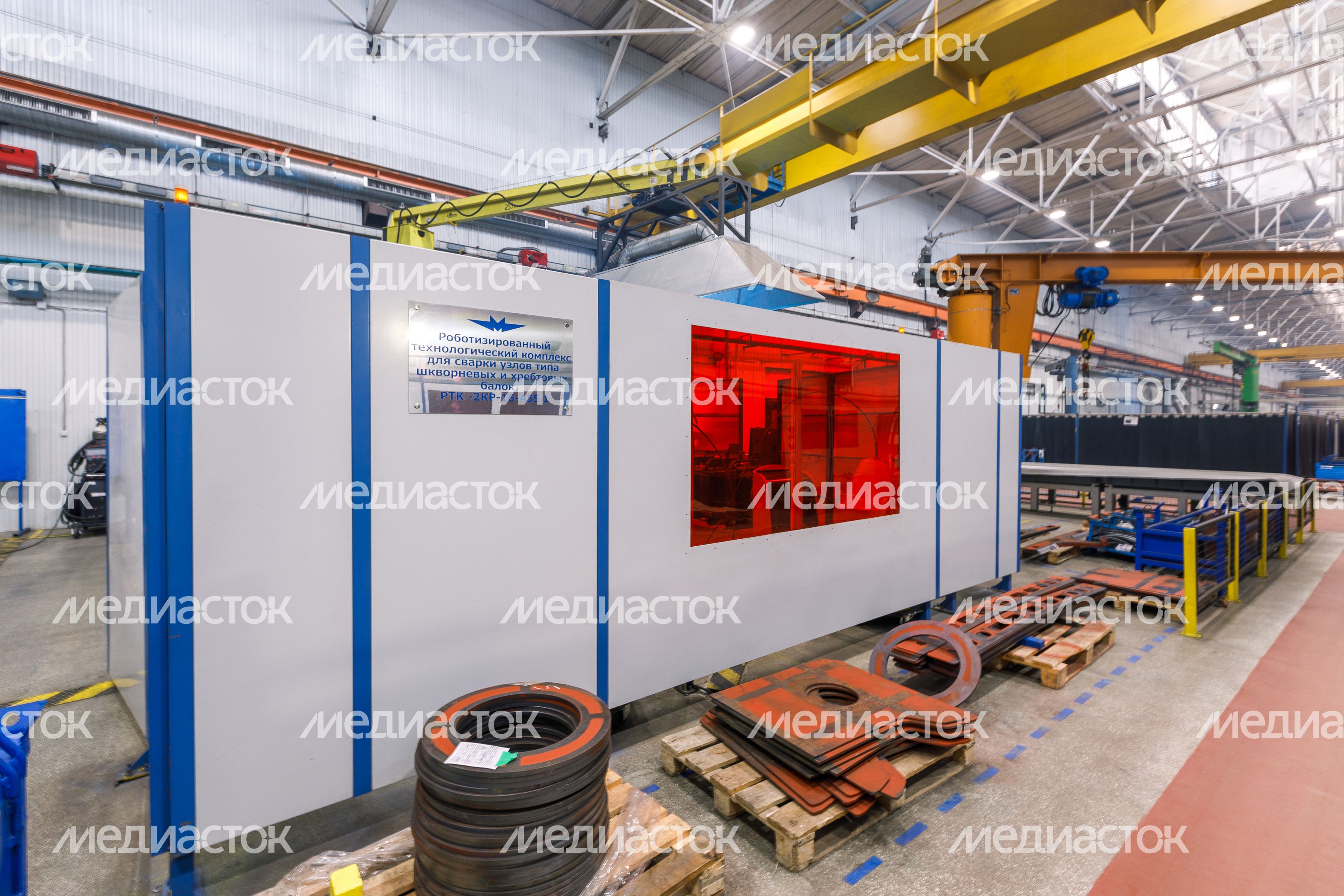 Машиностроительный завод "Метровагонмаш" в Мытищах