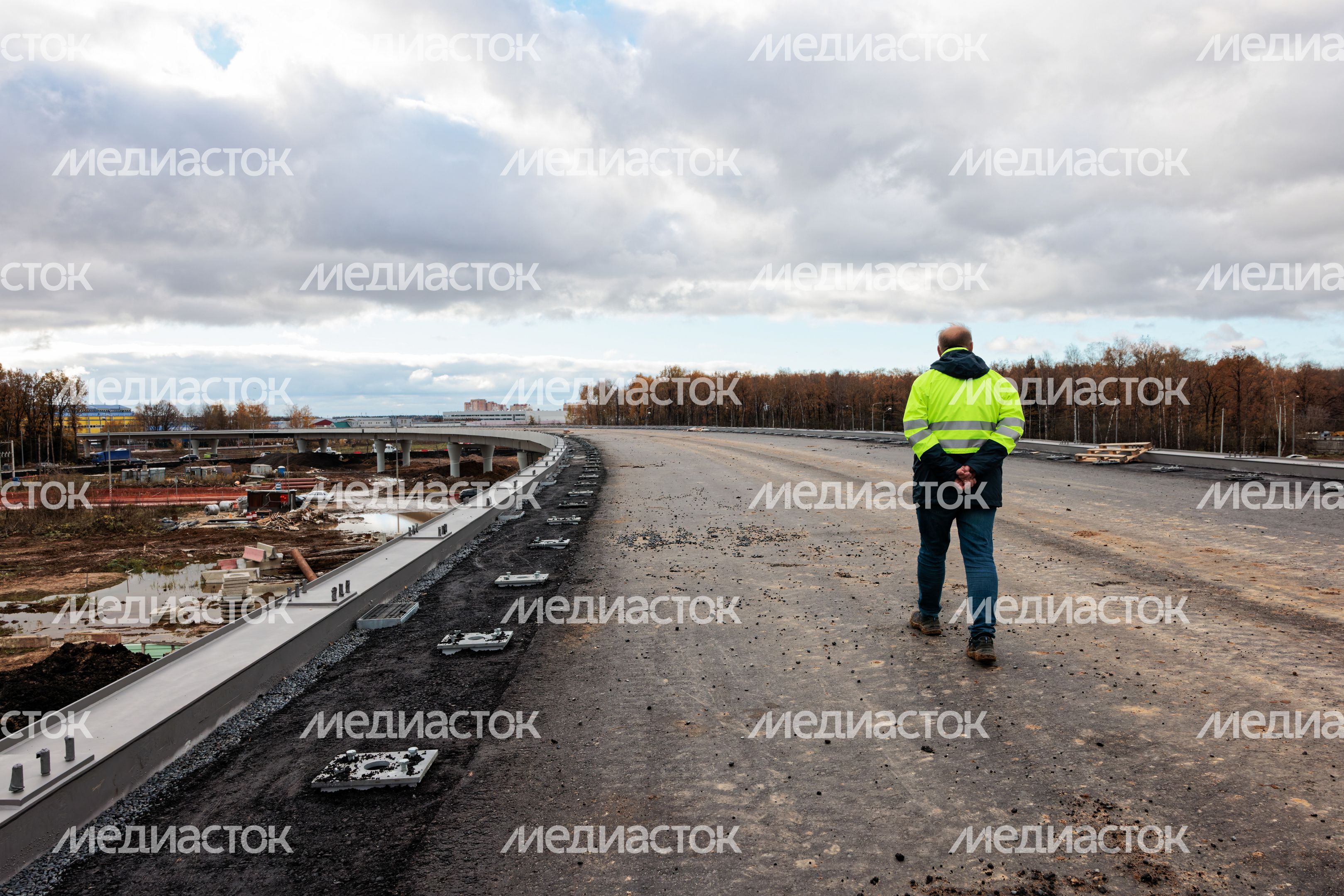 Северный обход Лобни. Развязка на Рогачевском шоссе