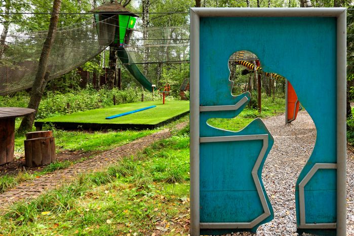 Парк приключений «Дикие белки» в округе Чехов