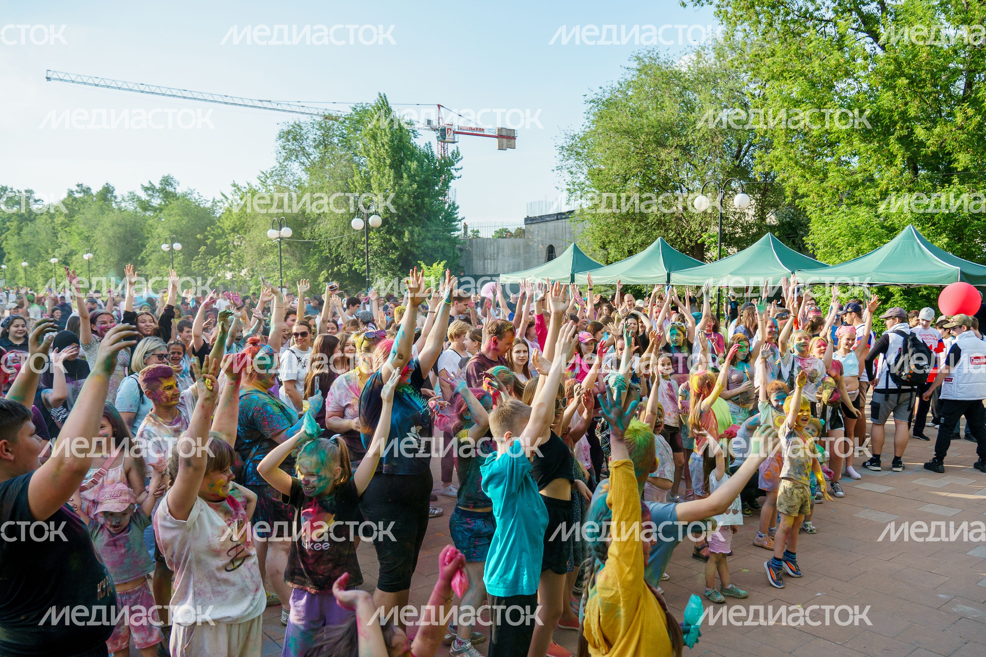 День защиты детей в Центральном парке культуры и отдыха в Люберцах