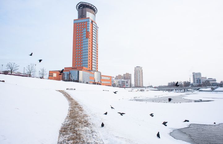 Зимние виды города Щелково