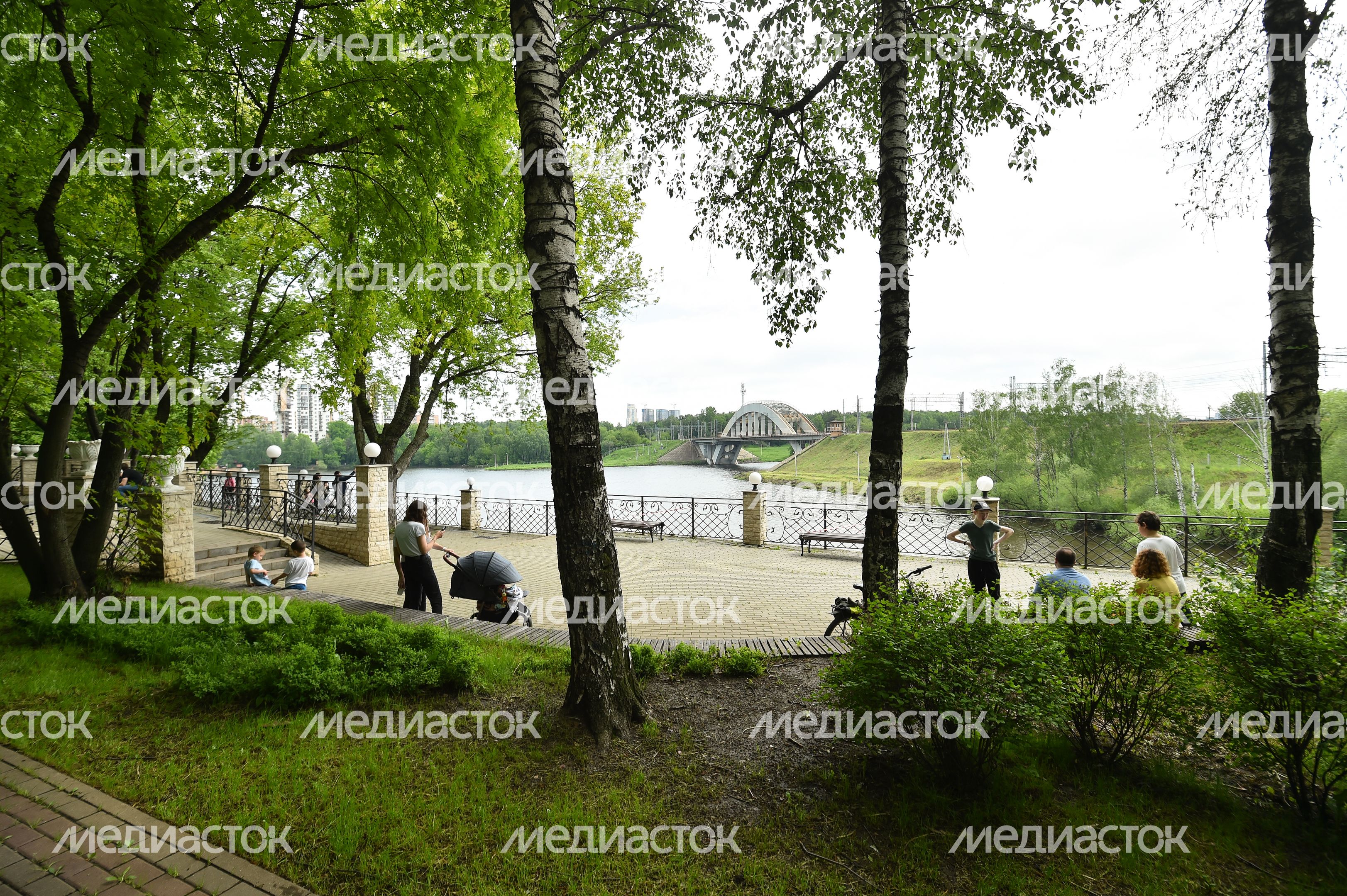 Открытие парков в Подмосковье