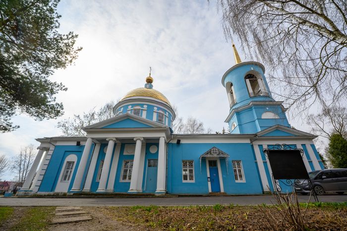 Знаменский храм в селе Непецино округа Коломна
