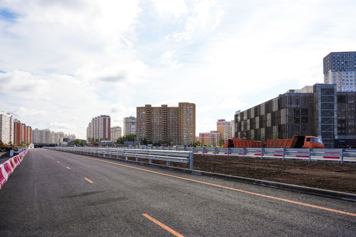 Открытие предпоследнего участка Южно-Лыткаринской автодороги