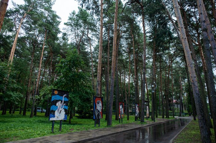 Летние виды города Дубна