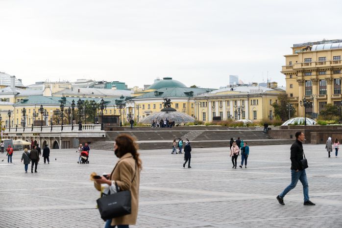 Масочный режим в Москве