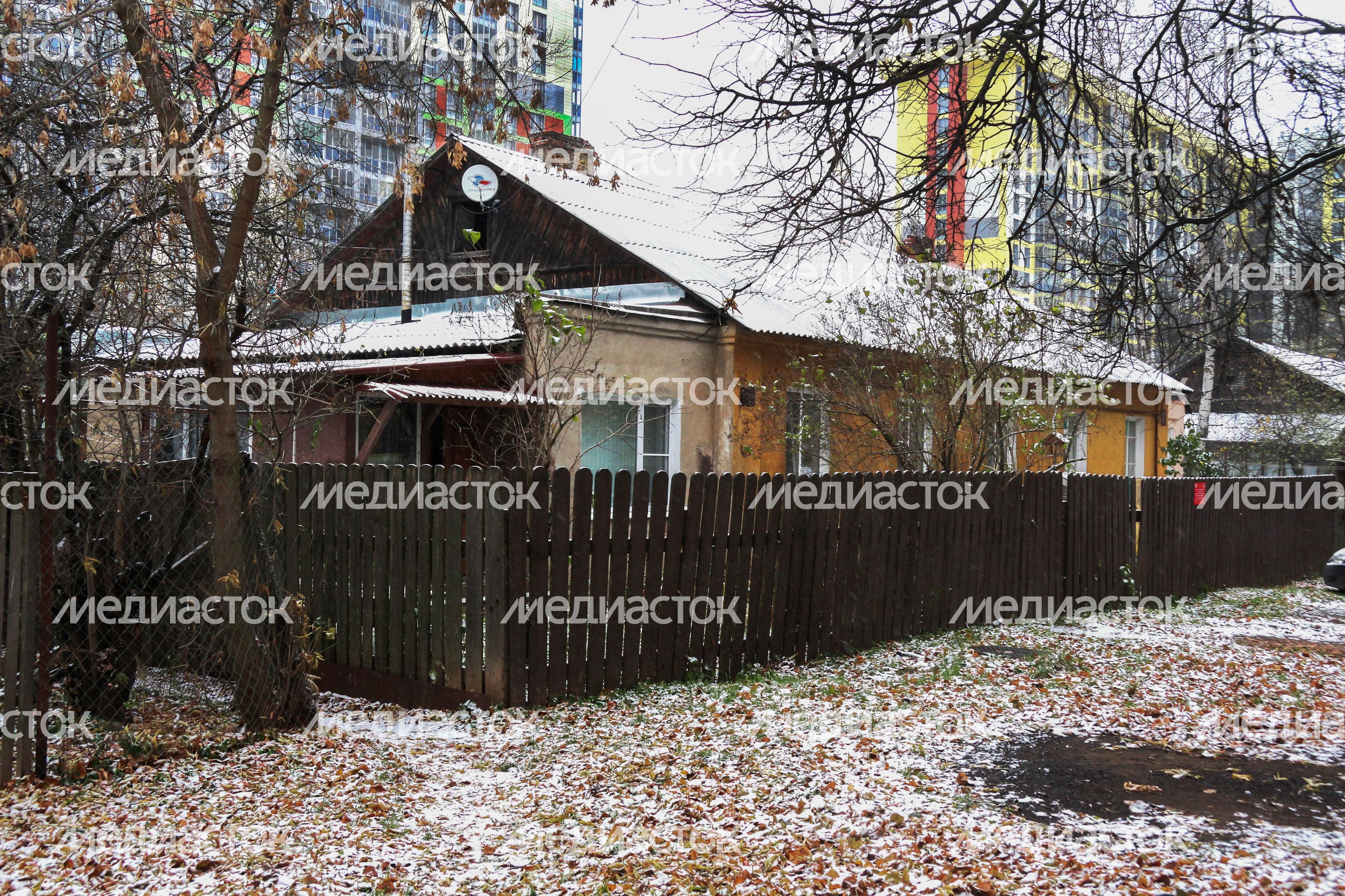 Первый снег в Сергиевом Посаде