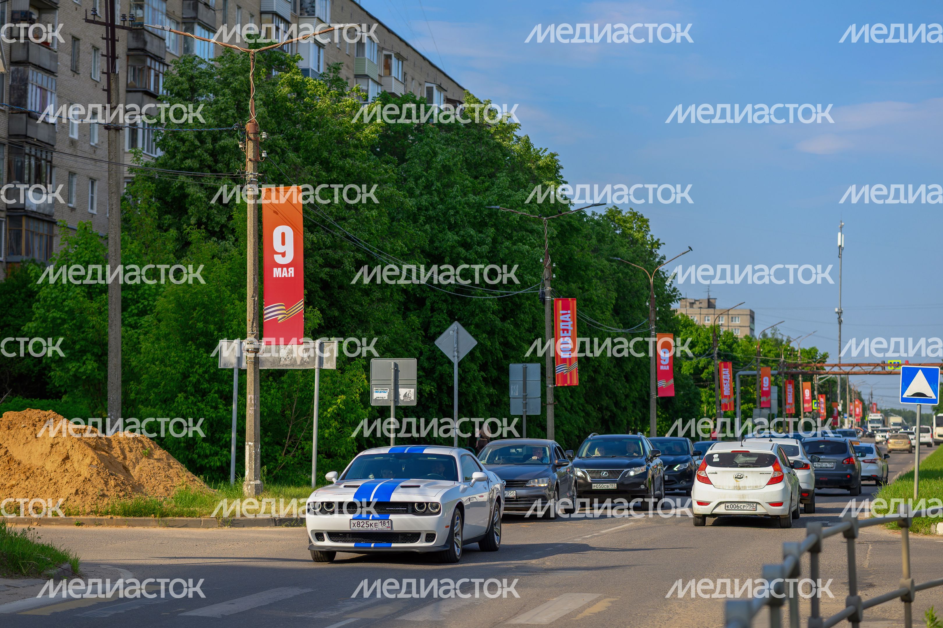 Виды Домодедово: микрорайон Авиационный