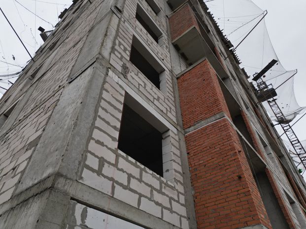 В подольском посёлке Южный в Подольске строят дома для расселения аварийного жилья