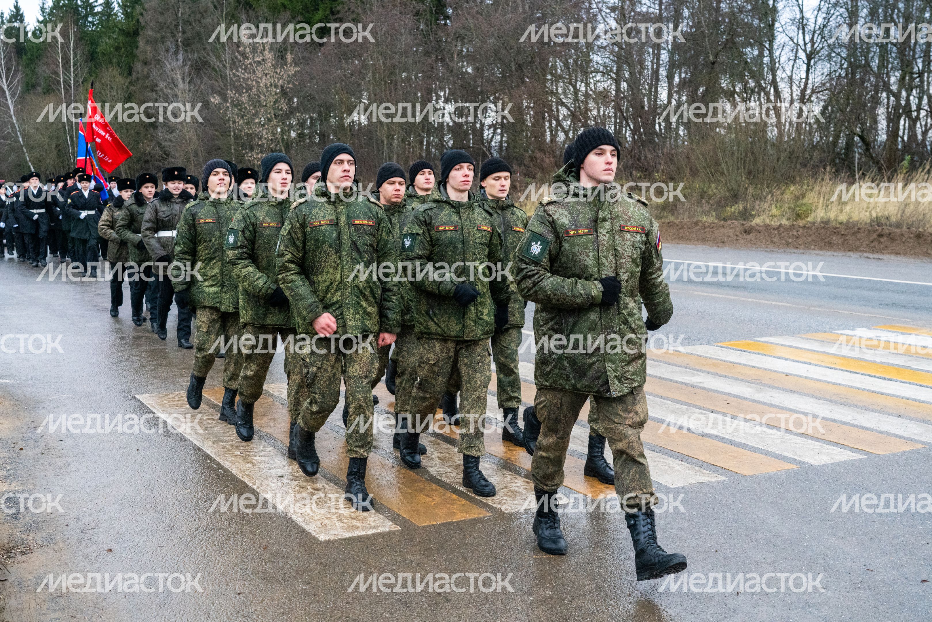 Торжественное мероприятие, посвященное подвигу 11 героев-саперов, в Волоколамском округе
